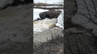 много воды