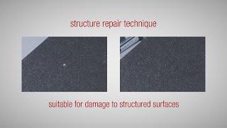 StoneLux® 2.0 structure repair technique - step by step