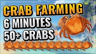 Daily Crab Farming Route (PAIMON APPROVED!!) Adeptus Temptation Genshin Impact