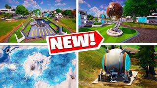All New Secret locations & Map Changes in Fortnite Chapter 6 Season 3 Update