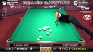 Паламарь А./Паламарь Е. UKR 2 - KGZ 1 Сагынбаев/Лепшаков КЧМ2015