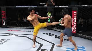 UFC 4 | Bruce Lee vs. Aylen Alvarez (HOT MODEL) (EA Sports UFC 4)