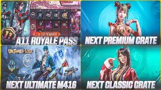 A11 Royale Pass 1 To 100 Rp 3D Leaks | Next Premium Crate & Classic Crate | Next Ultimate M416 Fool