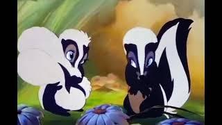 Bambi 1942 -Flower First kiss- Scene-Disney