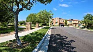 Walking a Suburban Neighborhood in Irvine, California