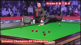Snooker Champion Of Champions Ronnie O’Sullivan VS Mark Allen ( Frame 6 & 7 & 8 )