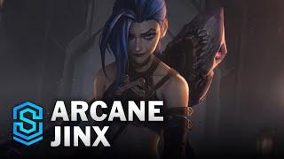 Arcane Jinx Skin Spotlight - League of Legends