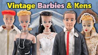 Exploring My 1960-1965 Vintage Barbie & Ken Collection: Iconic Dolls & Outfits! #barbiedolls