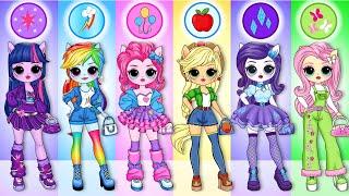 When MLP Twilight Sparkle & Friends Get Their Favorite Outfit | Who is the most beautiful?