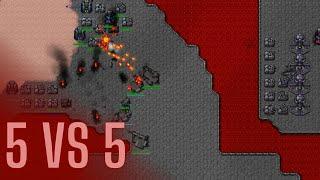 Битва 5 vs 5! | Rusted Warfare - RTS