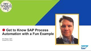  Get to Know SAP Process Automation with a Fun Example