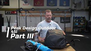 Peak Design Outdoor Backpack 45L Review Part III