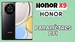 Comment changer dpi Honor X9 || Paramètres DPI