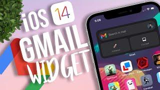 Gmail Widget on iPhone - iOS 14