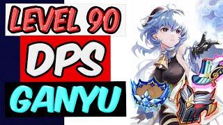 LEVEL 90 DPS GANYU GENSHIN IMPACT WITH ALL BUILDS EXPLAINED | Genshin Impact Ganyu