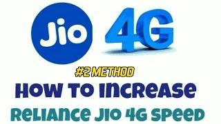 #2 How to increase Jio 4G speed | ASHRAF PASHA |
