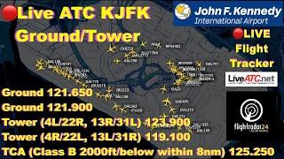 Live ATC KJFK Ground/Tower Real-Time Updates | Delays | Flight Tracker JFK Airport Radio Nov 22-23