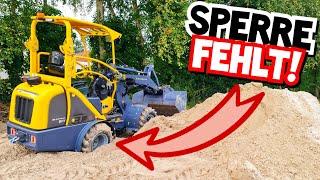 Festgewühlt! | Hoflader im Sandkasten | RECYCLING sinnvoll oder weg damit? | Eurotrac W11 | Mr. Moto