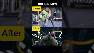 Famous action scene before and after Green Screen or VFX #beforeandafter #greenscreen #vfx #shorts