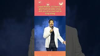 Lionel Richie, O2 Arena: a glorified karaoke show, and you’d be mad not to sing along
