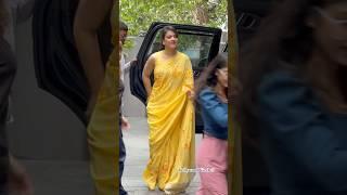 Looking Beautiful #kajol Spotted At Maa Movie Promotion ️ #ytshorts #trendingshorts #shorts