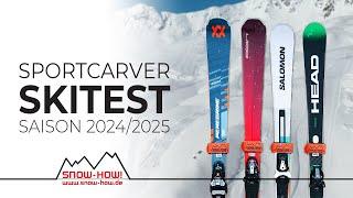 SKITEST SportCarver S 2024/25 | Völkl Peregrine, Elan Primetime, Salomon Addikt, Head Supershape