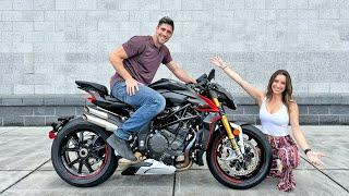 My Girlfriend Bought Me an MV Agusta Brutale 1000RR!!!