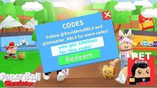 All SECRET CODES for Paper Ball Simulator!! | Roblox