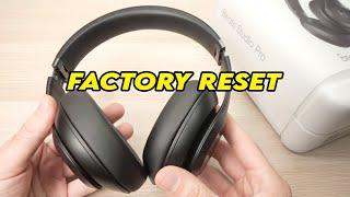 Beats Studio Pro: How to Factory Reset