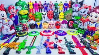 Marvel's Spider-Man series Unboxing, Spider-Man action dolls, glowing Spider-Man electric toy gun