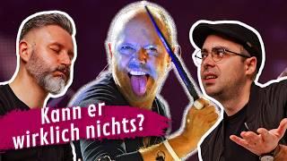 KRANKE Performance von Lars Ulrich 🫣 | Schlagzeuglehrer reagieren