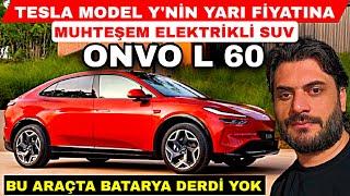 BATARYA DERDİNİ TAMAMEN BİTİREN UYGUN FİYATLI ELEKTRİKLİ ARAÇ ONVO L60