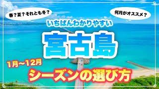 【オススメは何月？】宮古島旅行のベストシーズンを超詳細ガイドします【永久保存版】