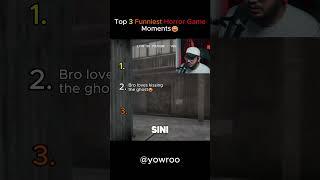 Top 3 Funniest Horror Game Moments – Bro Had NO FEAR