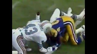 Miami Dolphins vs  L.A. Rams 1986