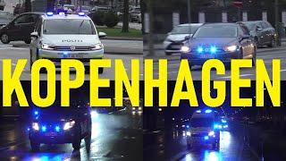 [KOPENHAGEN] Politi & Civil Patrulje & Akutlaege & Ambulance udrykning Polizei & ZPKWs & Rettung KPH