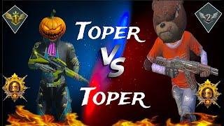 toper VS toper (on1 rank VS on2 rank) #pubg #pubgmobile