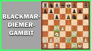 Gewinnen mit dem Blackmar-Diemer-Gambit || Emil Joseph Diemer vs. Kruszka || Waldkirch 1951