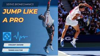 How To Jump On Your Serve Like a Pro Player