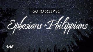 SLEEP THE BIBLE | Ephesians AND Philippians | Bible Scripture Meditation | Streams of Scripture