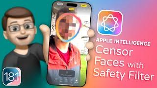 How to Blur Faces for Privacy with Apple Intelligence Cleanup Tool