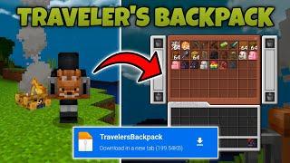 TRAVELER'S BACKPACK ADDON | MCPE 1.21+