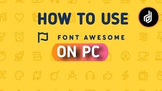 How to Use Font-Awesome Icon on HTML project 2022