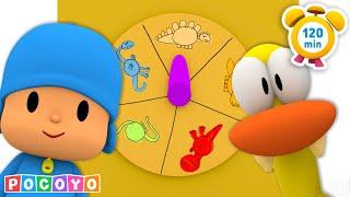  Pocoyo discovers a  MYSTERY DINOSAUR BOX?!  | T-Rex & Velociraptors! | Pocoyo English | Cartoons