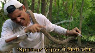 Spitting Viper ने ज़हर थूक कर किया अंधा।। सीधा आंखों में थूका ज़हर।। क्या अब होगा दुनिया का अंत।।