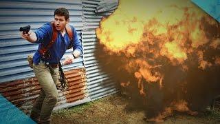 Uncharted 4 Game play in REAL LIFE