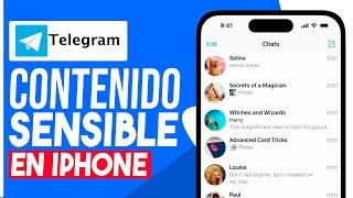 Telegram NO ME DEJA VER CONTENIDO SENSIBLE en iPhone (SOLUCION!)