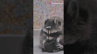 Raccoons: The Nighttime Thieves with a Twist! #factzilla #facts #interestingfacts