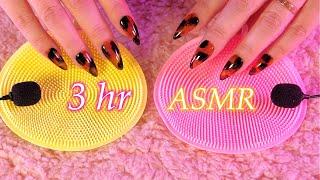 ASMR  BEST Triggers for Sleep 3Hr / NO TALKING / Super Tingly and Relaxing / Tiny Mics