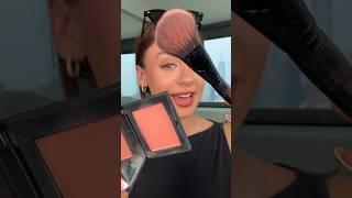 HOW TO APPLY POWDER BLUSH! MAKEUP FOR BEGINNERS!  #makeup